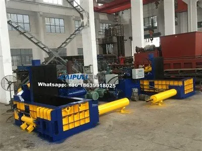 Y81T-125 Pressa idraulica per rottami metallici con espulsione